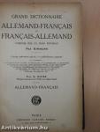 Grand Dictionnaire Allemand-Francais et Francais-Allemand