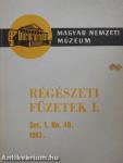 Régészeti füzetek I. 1986/40.