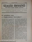 Szalézi Értesítő 1934. szeptember