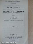 Dictionnaire Francais-Allemand/Allemand-Francais