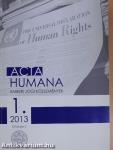 Acta Humana 2013/1.