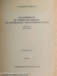 Masterpieces of American Drama: An Anthology and Introduction