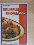Krumplis finomságok