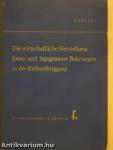 Die wirtschaftliche Herstellung form- und lagegenauer Bohrungen in der Reihenfertigung (dedikált példány)