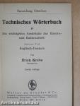 Technisches Wörterbuch IV/2.