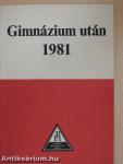 Gimnázium után 1981