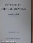 Preface to Critical Reading