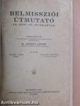 Belmissziói útmutató az 1936-37. munkaévre