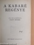 A kabaré regénye