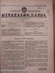 A Magyar Államvasutak Hivatalos Lapja 1971. (nem teljes évfolyam)