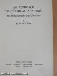 The Approach to Chemical Analysis