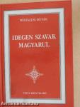 Idegen szavak magyarul