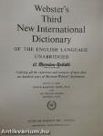 Webster's Third New International Dictionary of the English Language Unabridged