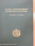 Az Antall- és Boross-kormány tisztségviselői almanachja