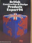 British Construction & Design Products Export 94