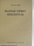 Magyar-német kéziszótár