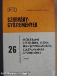 Erősáramú készülékek, gépek, transzformátorok szabványainak gyűjteménye I-II.