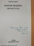 Magyar tragédia (dedikált példány)