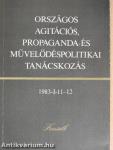 Országos agitációs, propaganda- és művelődéspolitikai tanácskozás