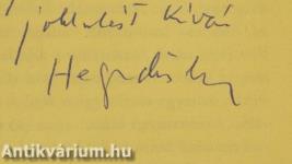 Az írnok és a fáraó (dedikált példány)