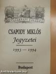 Csapody Miklós Jegyzetei