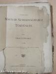 Az 1848-49-iki magyar szabadságharcz története I. (töredék) (rossz állapotú)
