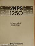MPS 1250 felhasználói kézikönyv