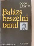 Balázs beszélni tanul