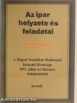 Az ipar helyzete és feladatai