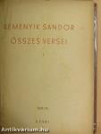 Reményik Sándor összes versei I. (töredék)