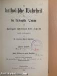 Die katholische Wahrheit ober die theologische Summa des heiligen Thomas von Aquin VII. II/2. (gótbetűs)