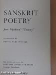 Sanskrit Poetry