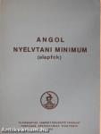 Angol nyelvtani minimum