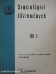 Szociológiai közlemények 1969/I.