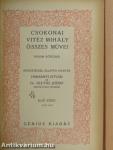 Csokonai Vitéz Mihály összes művei három kötetben I/1-2. (töredék)