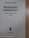 Mindentudó szakácskönyv