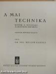 A mai technika