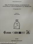 Proceedings of the 17th International Symposium on Analytical and Environmental Problems