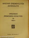 Magyar Éremgyűjtők Egyesülete Országos éremcsere közvetítés 1983/4