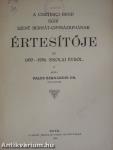 A Ciszterci rend egri Szent Bernát-Gimnáziumának Értesítője az 1937-1938. iskolai évről