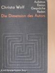 Die Dimension des Autors II (töredék)