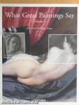 What Great Paintings Say 1.