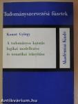 A tudományos kutatás logikai modellezése és tematikai irányítása