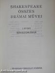 Shakespeare összes drámai művei I. 