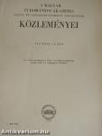 A Magyar Tudományos Akadémia Nyelv- és Irodalomtudományi Osztályának közleményei XVI. 1-4.