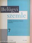 Belügyi Szemle 1973. július