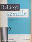 Belügyi Szemle 1973. szeptember