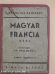 Magyar-francia és francia-magyar kéziszótár I. (töredék)