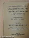 Magyar-német és német-magyar gyakorlati kéziszótár II.