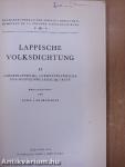 Lappische Volksdichtung II.